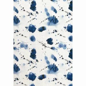 Splat Indigo Fabric