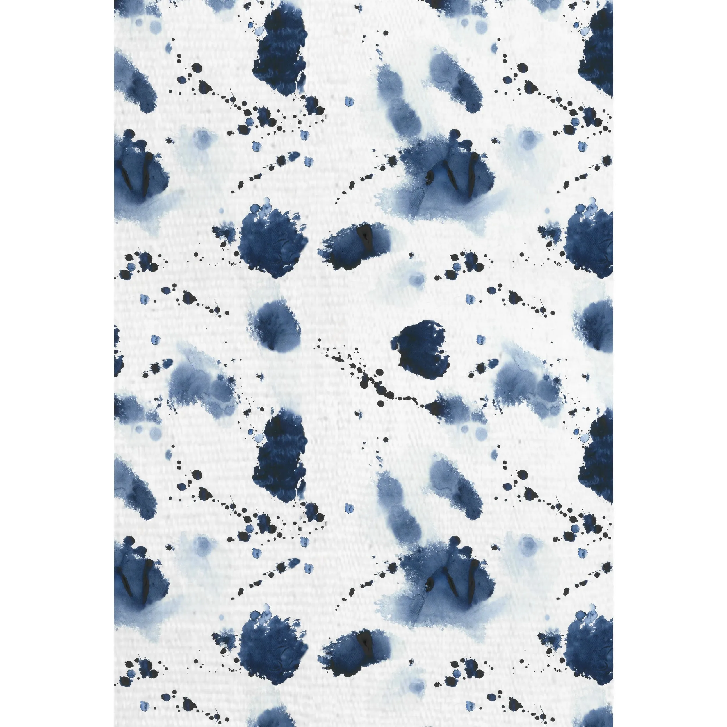 Splat Indigo Fabric