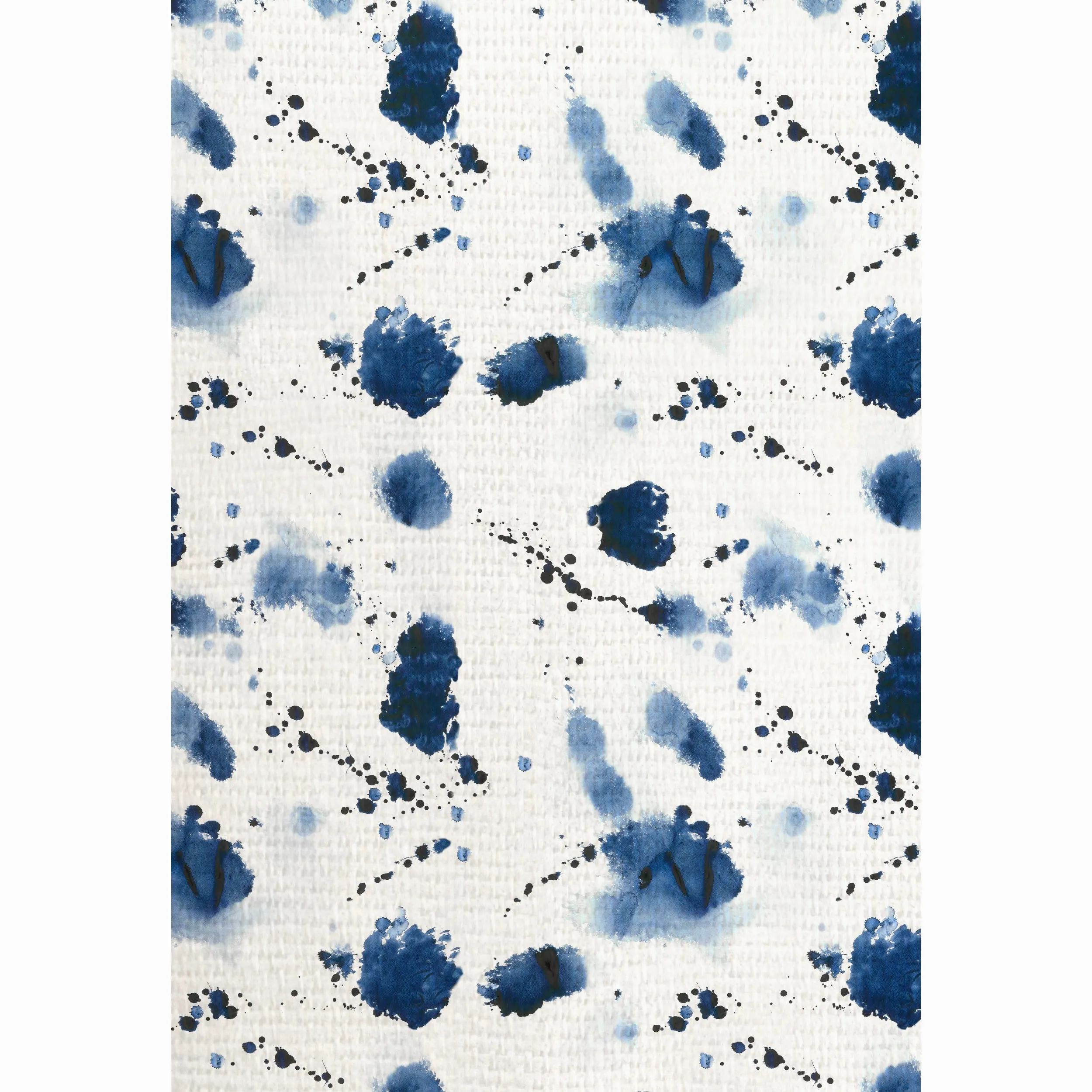 Splat Indigo Fabric