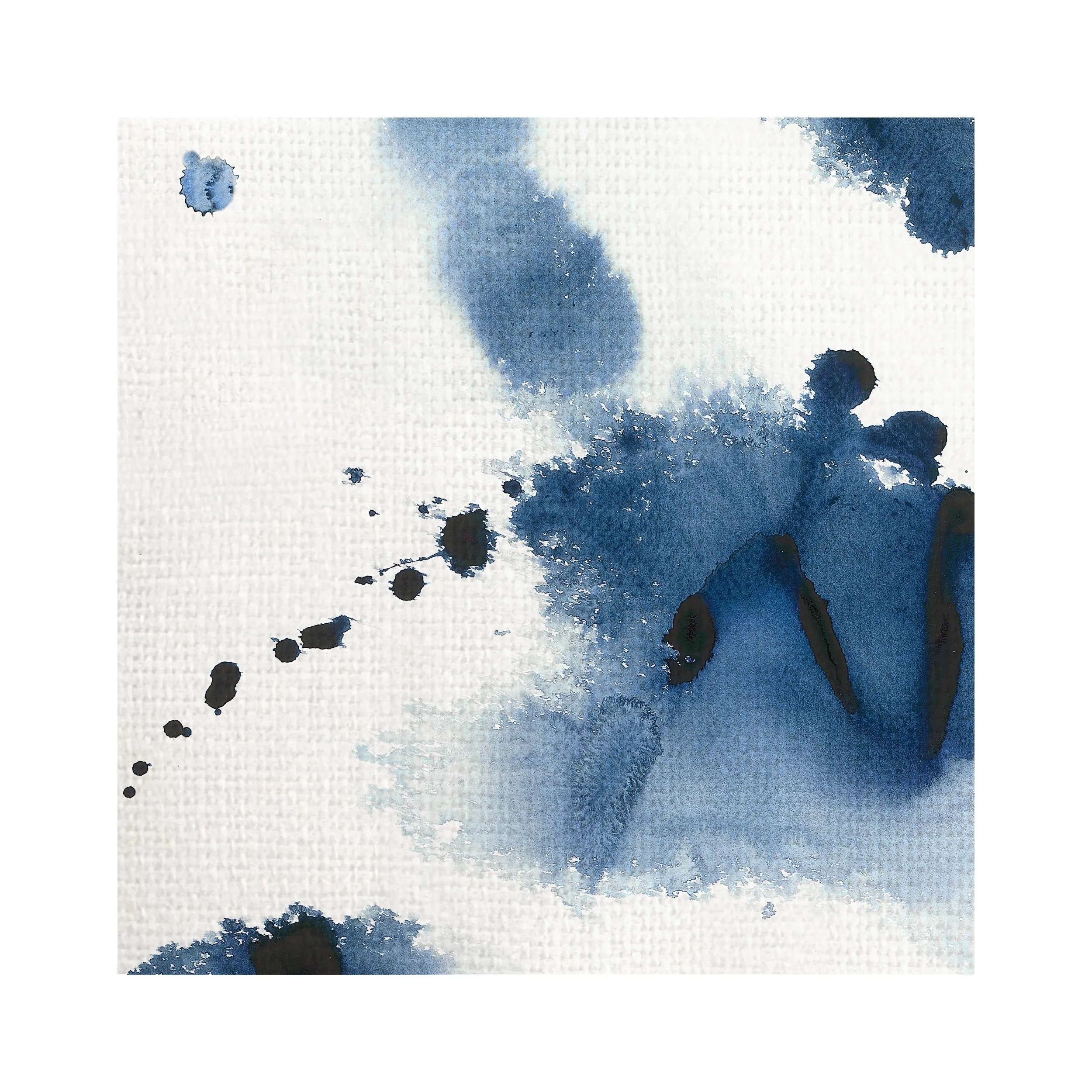 Splat Indigo Fabric