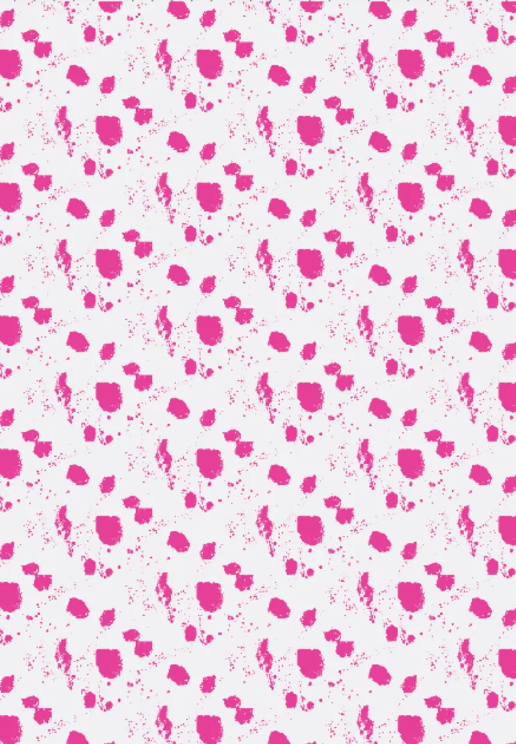 Splat Pop Pink Fabric