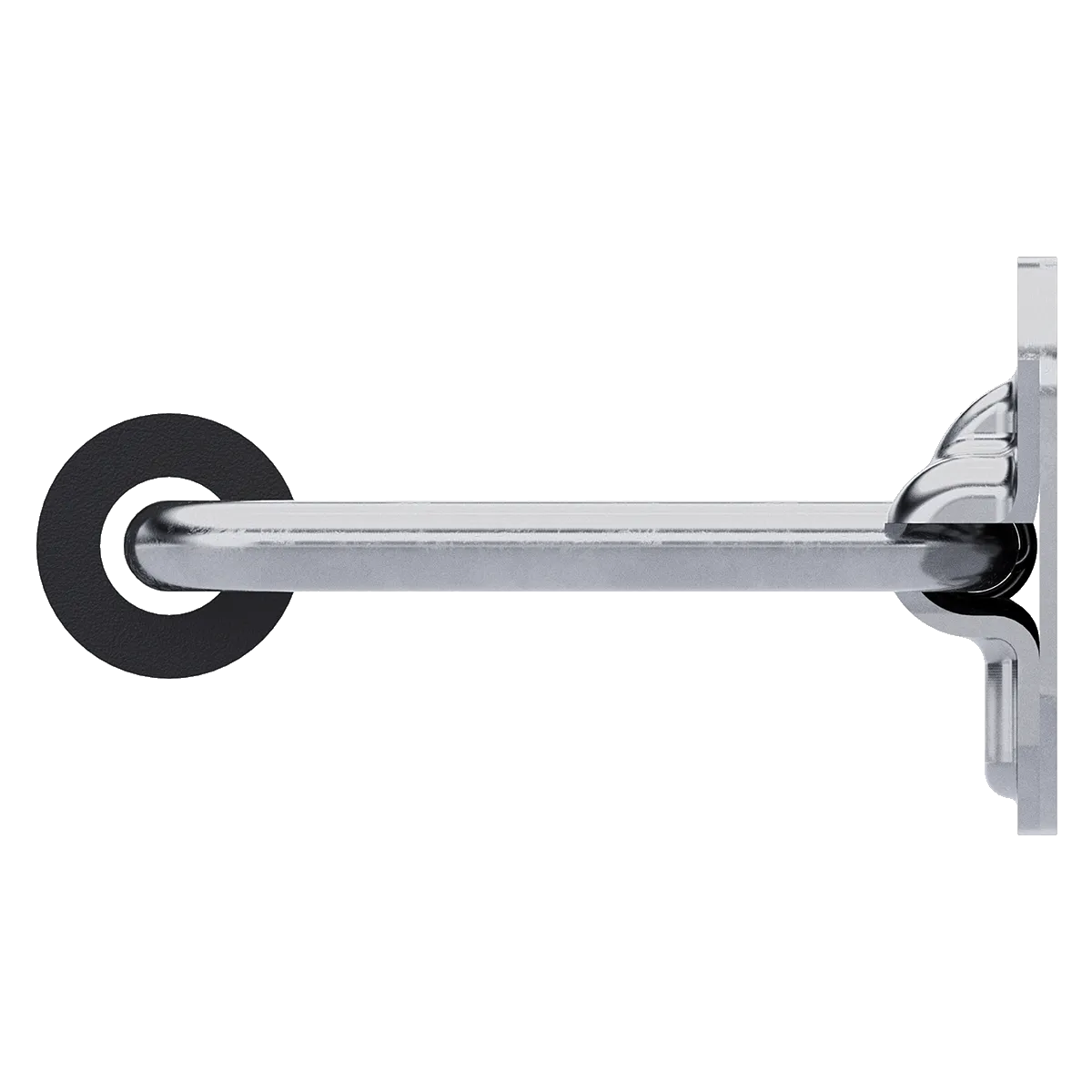 Spring-Loaded Surface Mount Handle – Heavy-Duty Steel with Padded Grip – 500 lbs Capacity