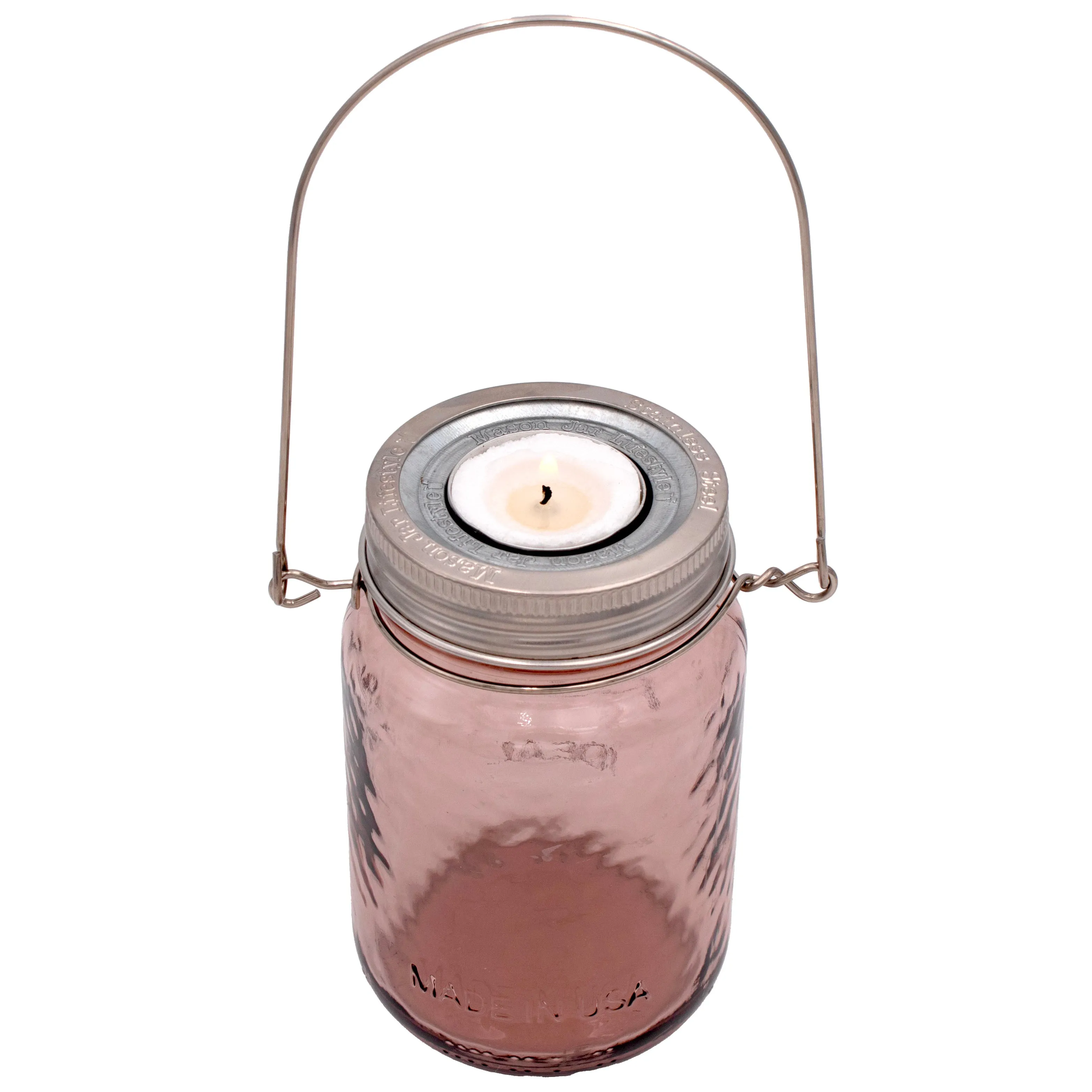 Stainless Steel Wire Handles for Mason Jars 6 Pack