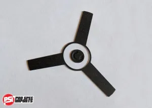 Stealth Black Metal Vent Face Plate (2pc) - Supra
