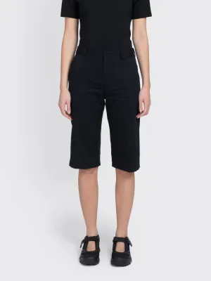 Straight Cotton Linen Shorts