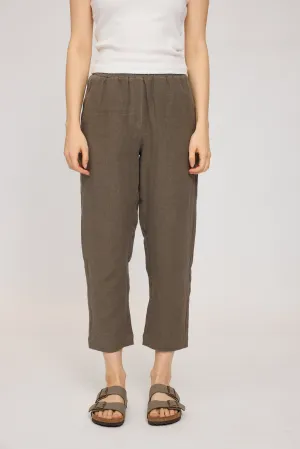 Straight Leg Linen Pants