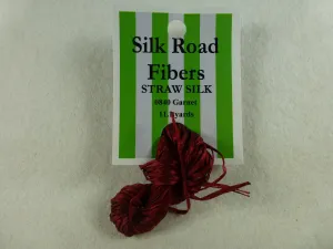 Straw Silk 0840 Garnet