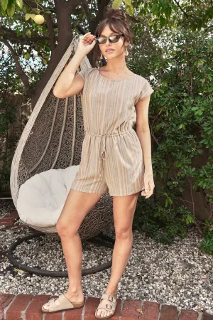 Striped Romper