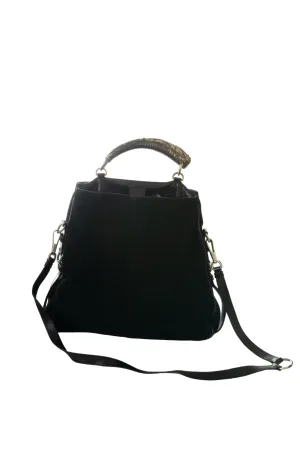 Suede Mombasa with Metal Handle