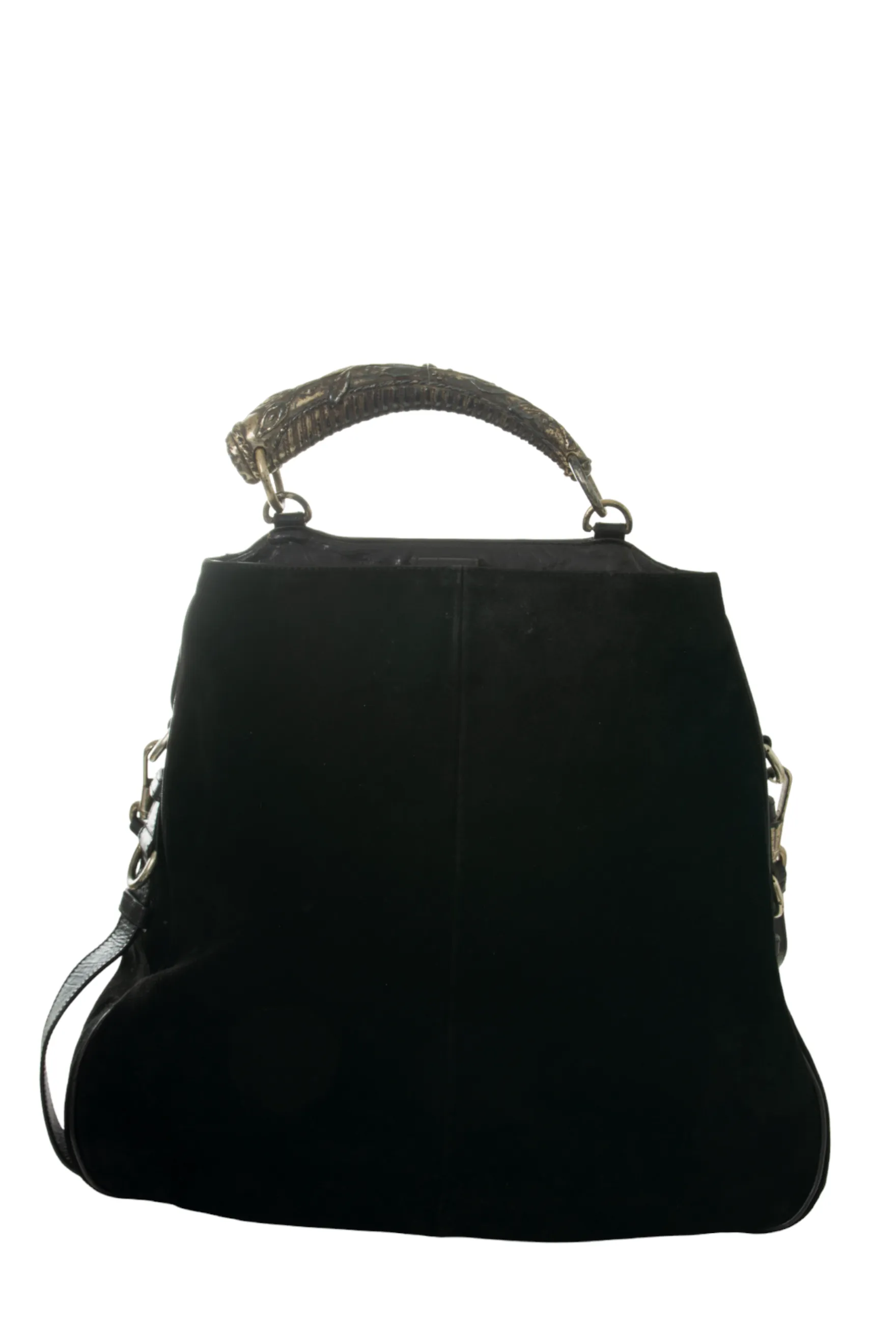 Suede Mombasa with Metal Handle