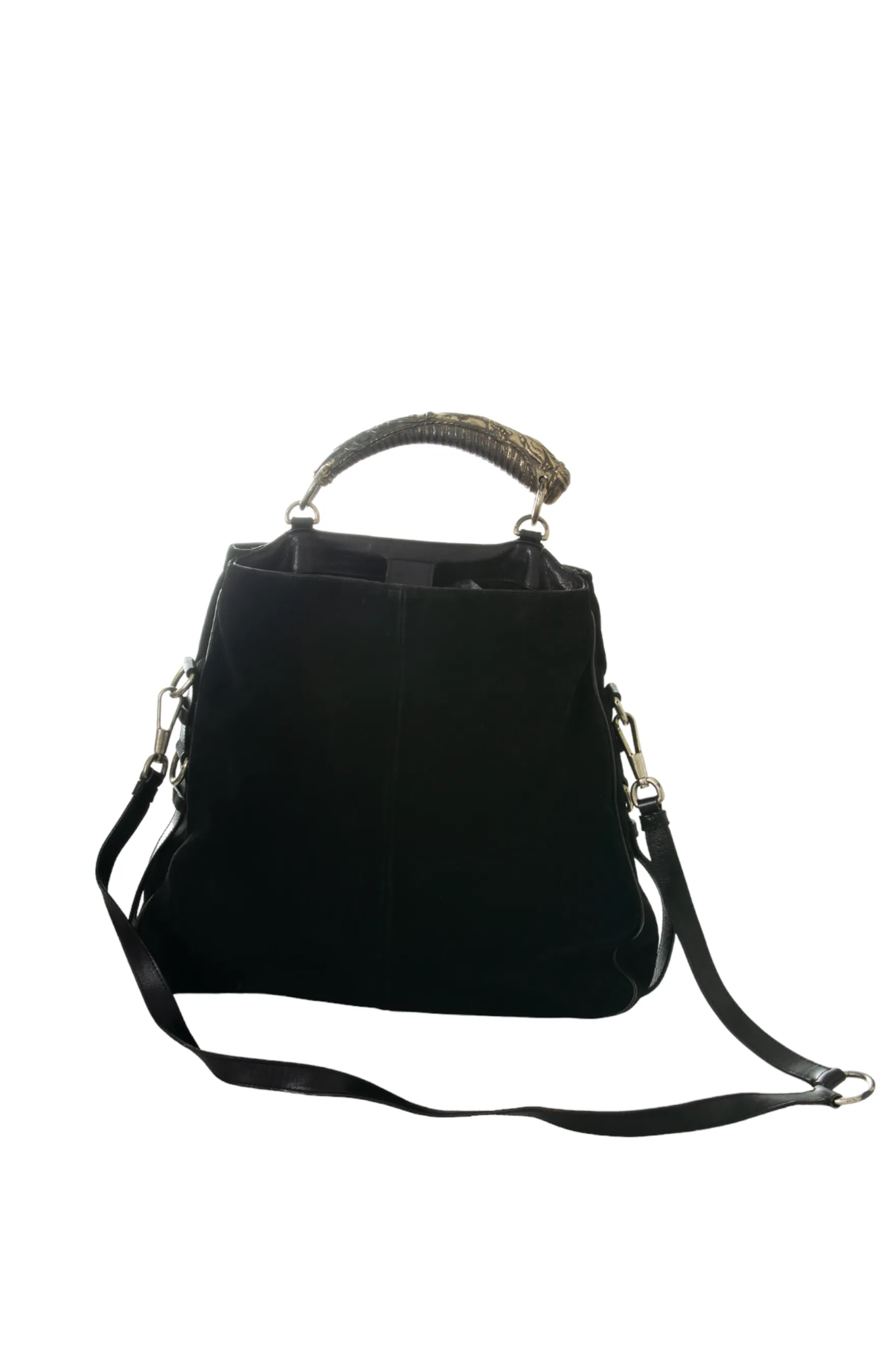 Suede Mombasa with Metal Handle