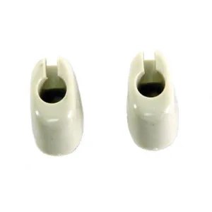 SUN VISOR CLIPS, WHITE, BEETLE 65-67 & TYPE 2 68-79