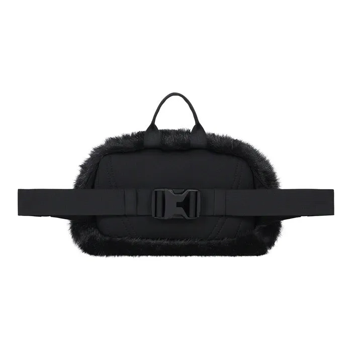 Supreme®/The North Face® Faux Fur Waist Bag- Black