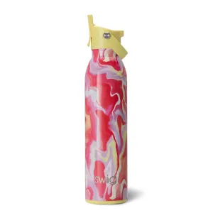 Swig - Pink Lemonade Flip   Sip Water Bottle 20oz