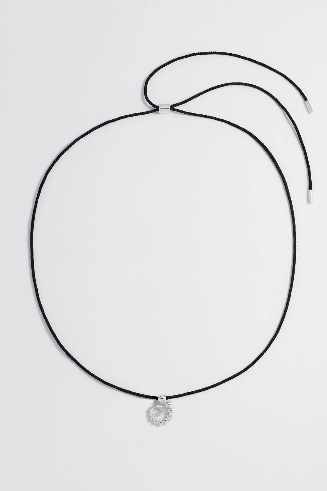 Swirl Cord Necklace
