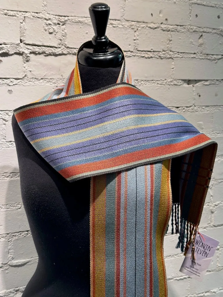 Tencel and Bamboo Hand Woven Scarf - SS162