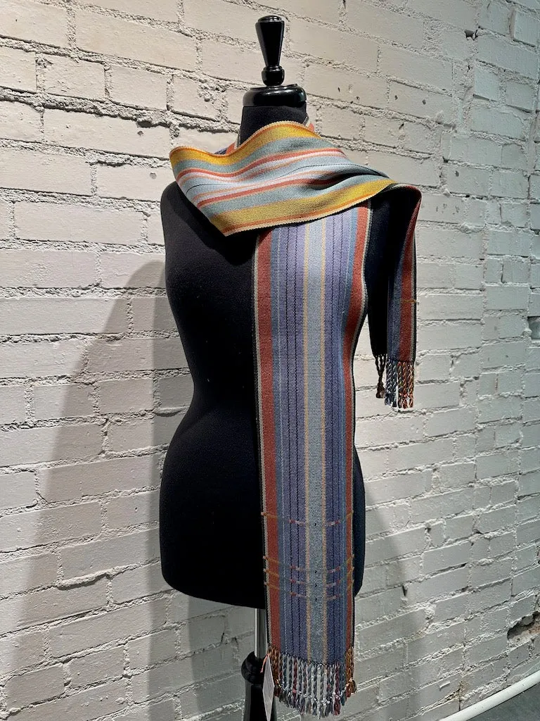 Tencel and Bamboo Hand Woven Scarf - SS162