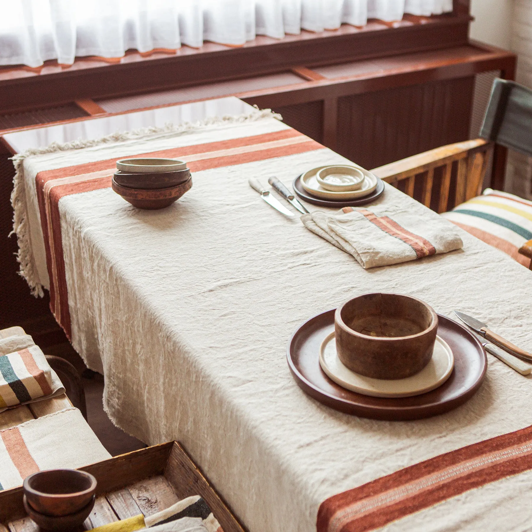 the belgian table throw tablecloth