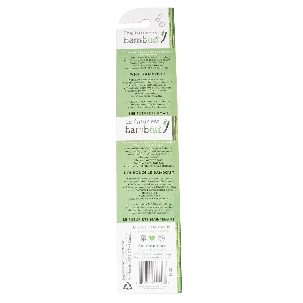 The Future Is Bamboo Kids Toothbrush (Unicorn)