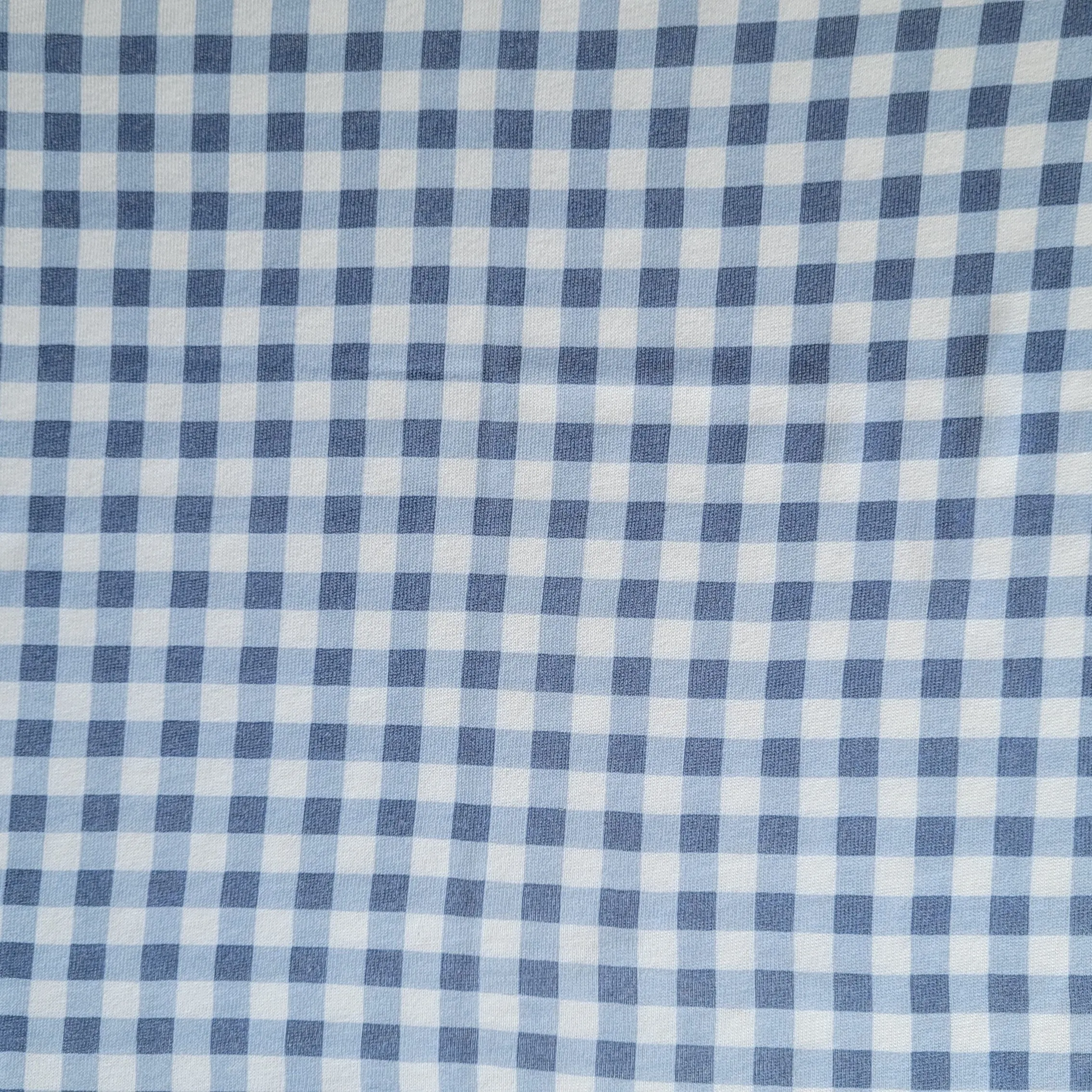 The Midnight Gang Dusty Blue Gingham Waterproof Pillow Case