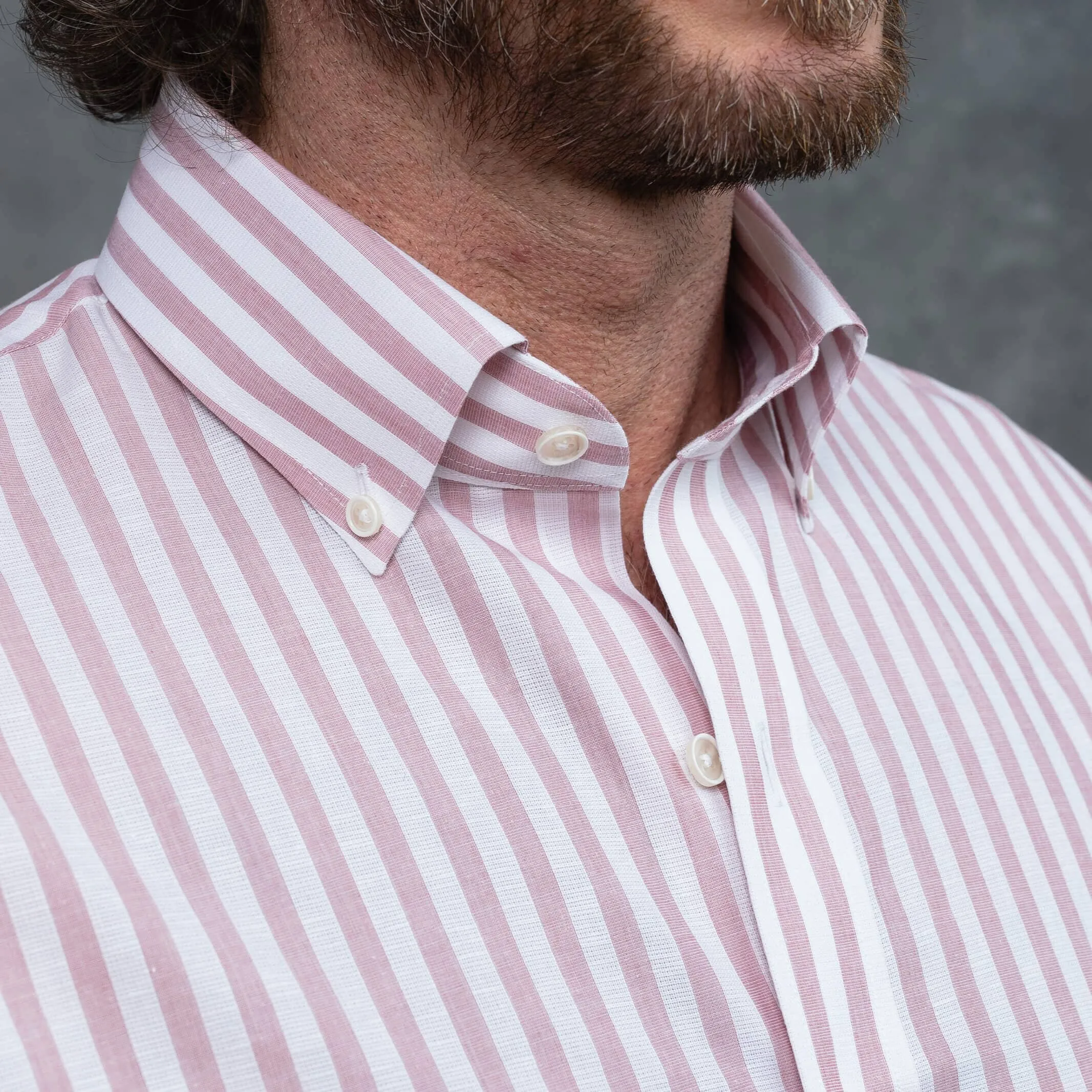 The Red Heather Emerick Stripe Custom Shirt