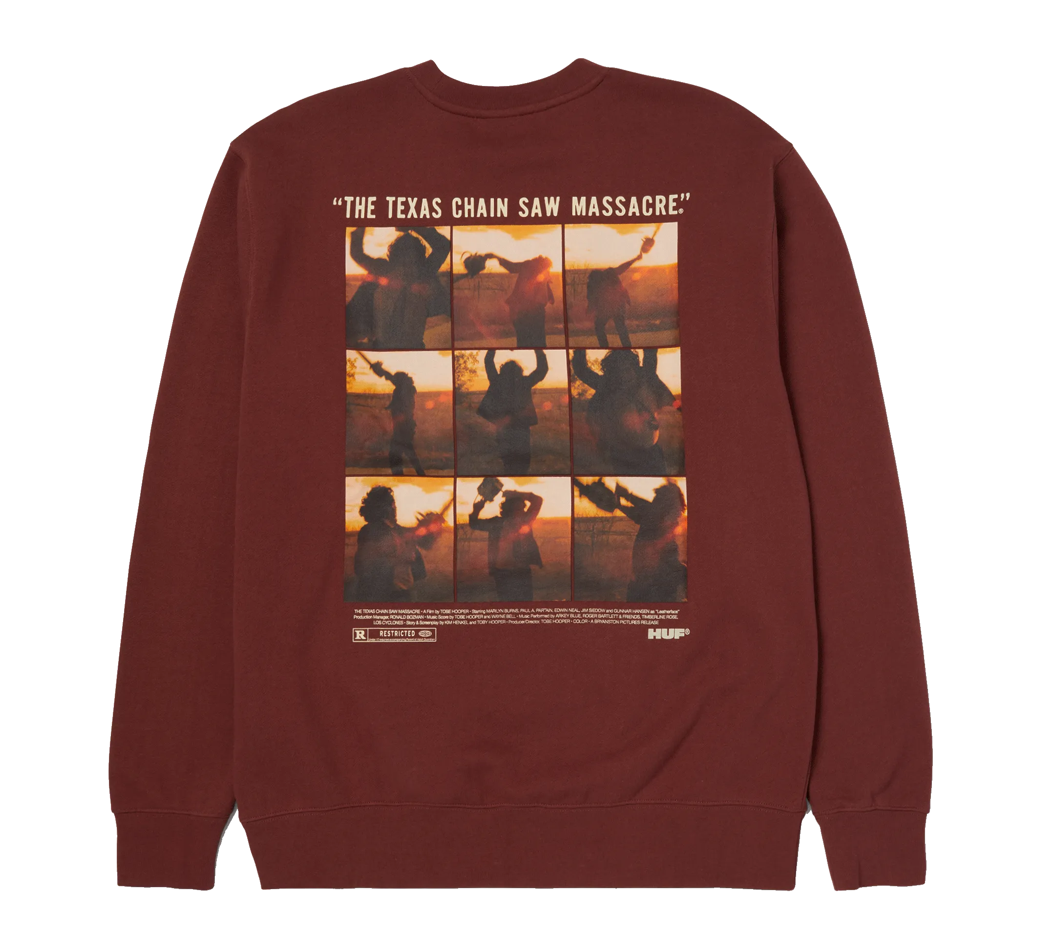 The Texas Chainsaw Massacre x HUF Unparalleled Terror Crewneck