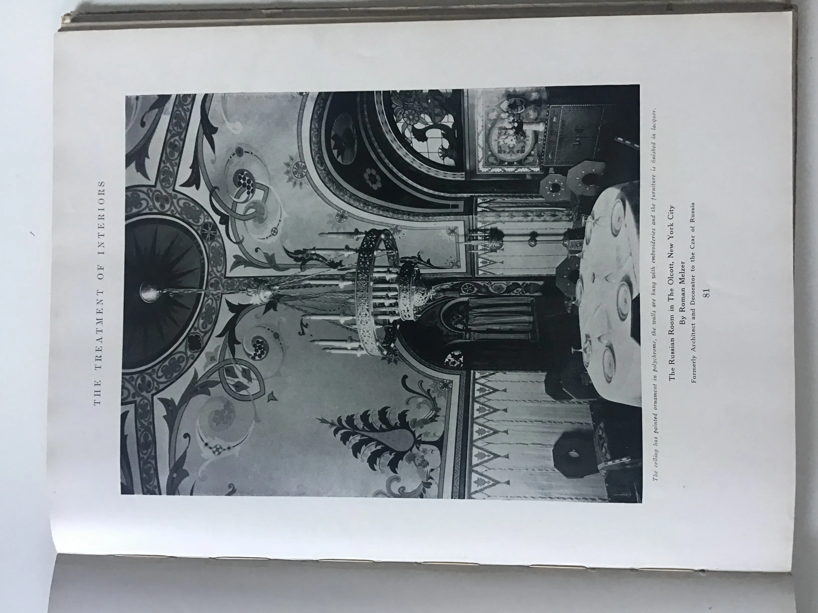 The Treatment of Interiors by Eugene Clute