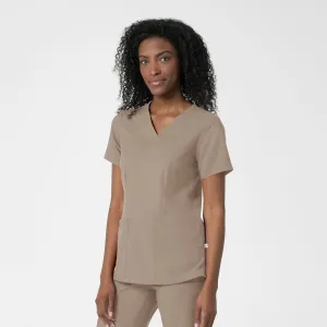 Thrive 6122 Fitted 3-Pocket V-Neck Scrub Top Haze