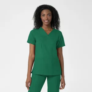 Thrive 6122 Fitted 3-Pocket V-Neck Scrub Top Hunter