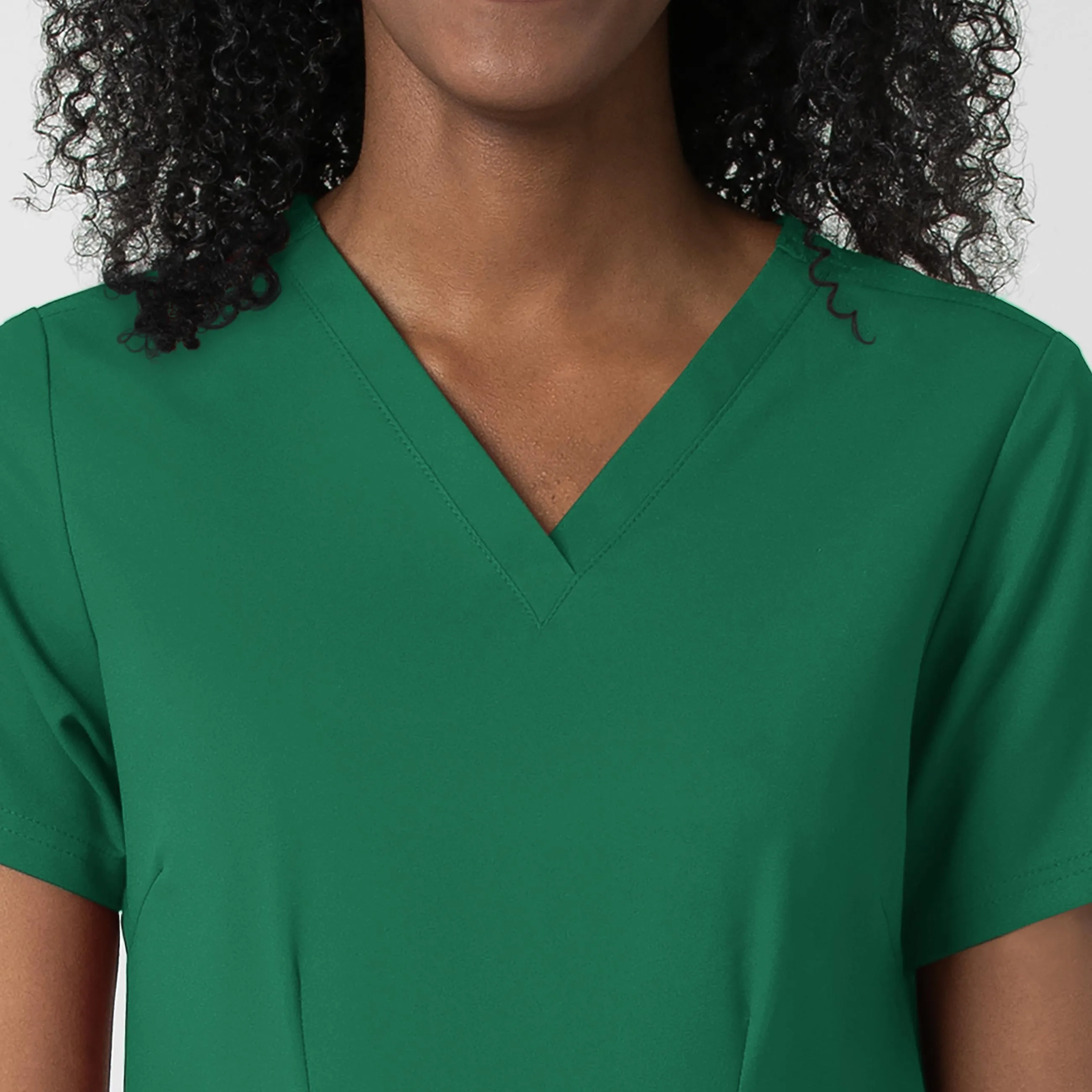 Thrive 6122 Fitted 3-Pocket V-Neck Scrub Top Hunter