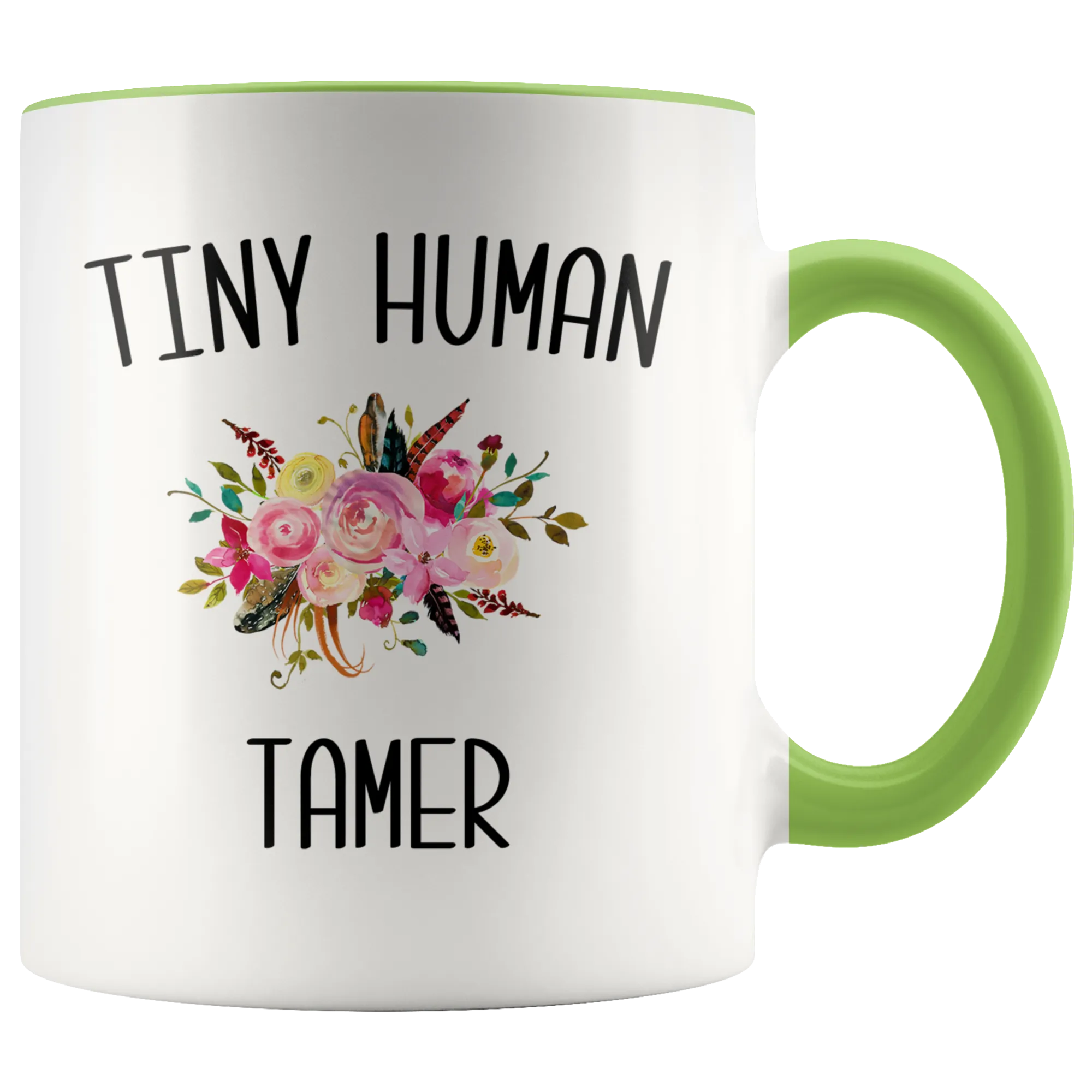 Tiny Human Tamer Mug Daycare Provider Gifts Funny Childcare Worker Preschool Coffee Cup