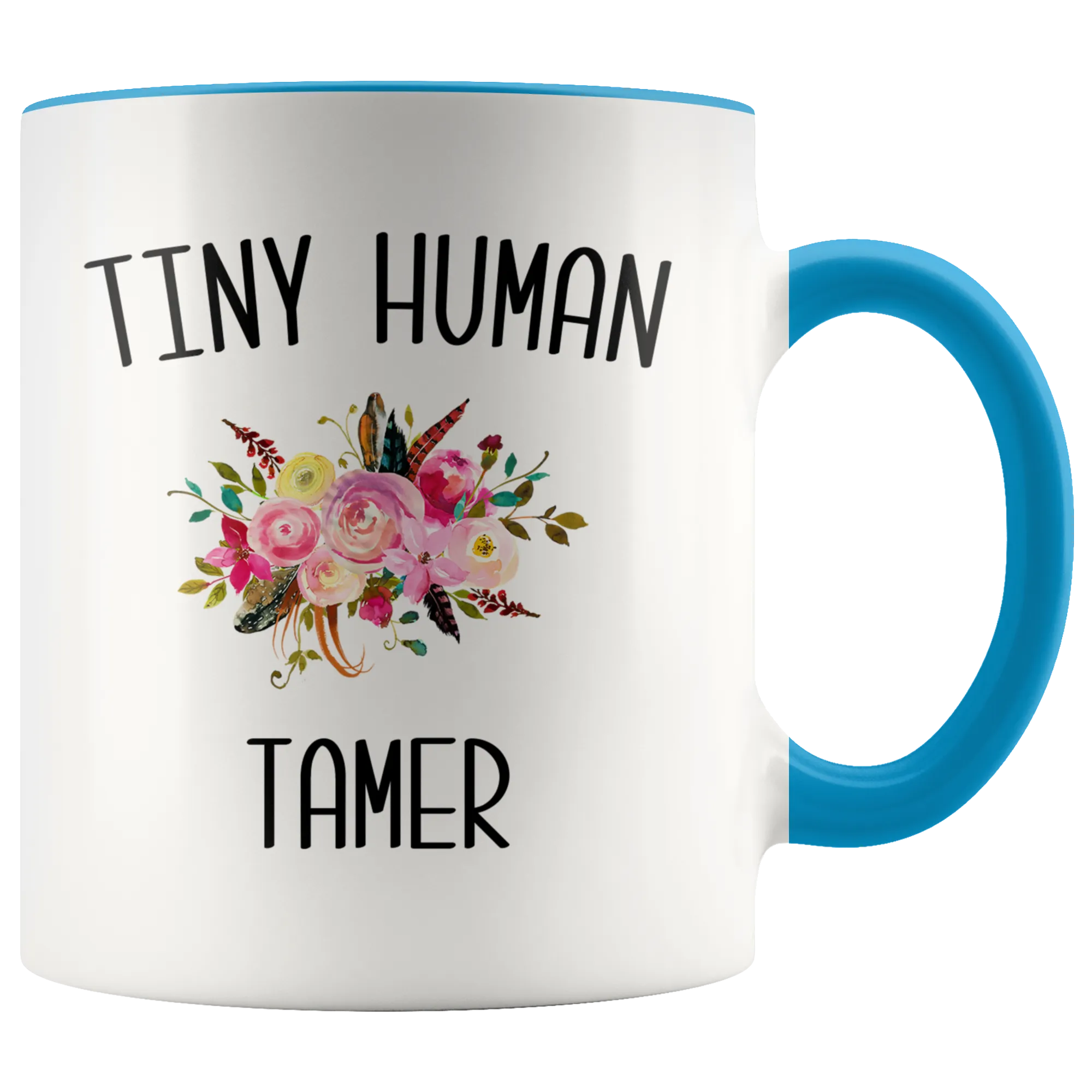 Tiny Human Tamer Mug Daycare Provider Gifts Funny Childcare Worker Preschool Coffee Cup