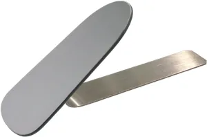 Titanium Glass Photo Mirror - Lateral Mirror T1 with Handle (190791)