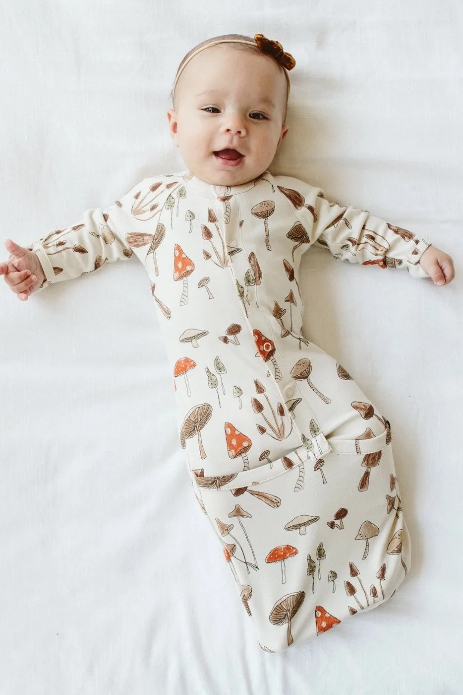 Toadstool Gown 0-3m