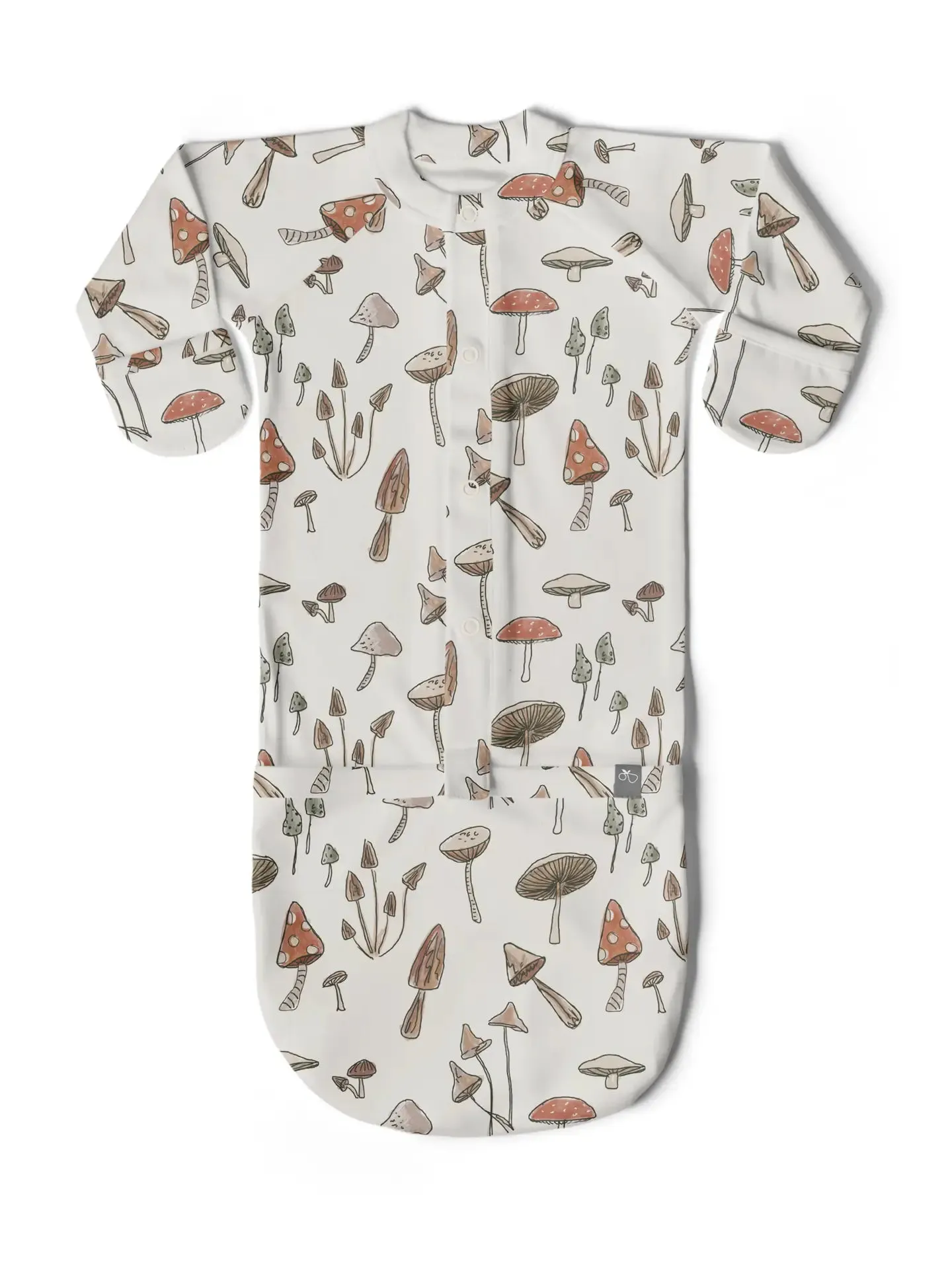 Toadstool Gown 0-3m