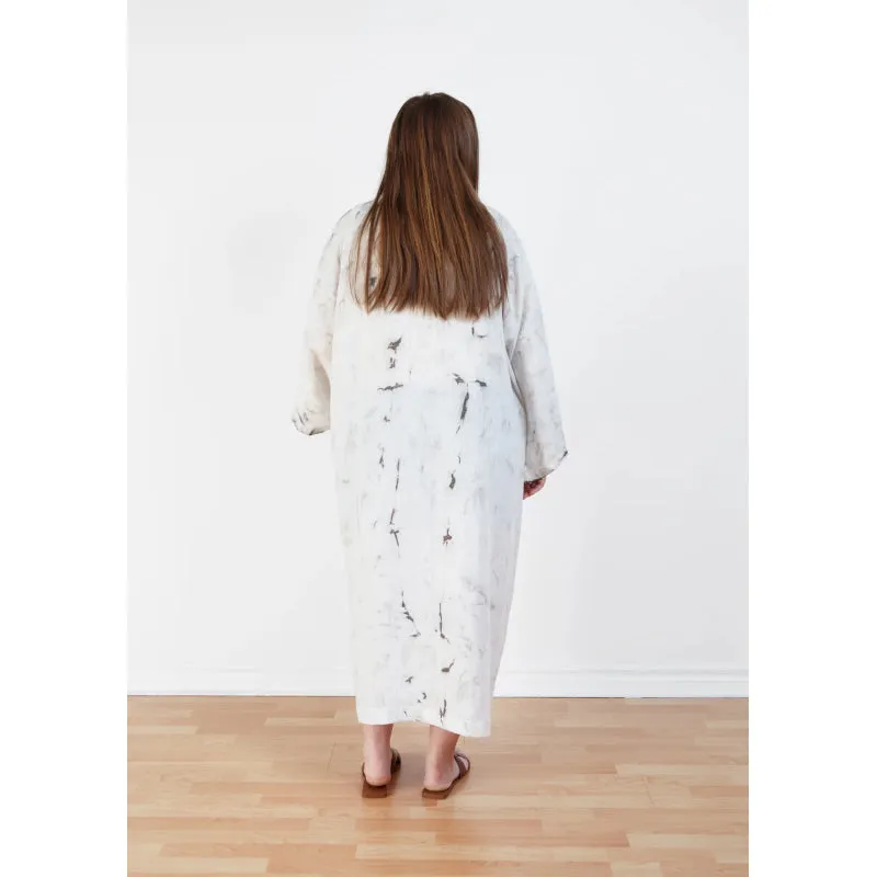 Tofino Towel THE ECLIPSE | Tie Dyed Linen Belted Cover-Up