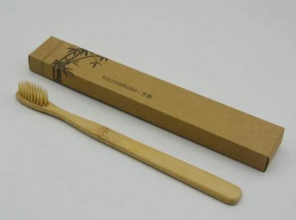 Toothbrush Bamboo Adult Plain and Colours