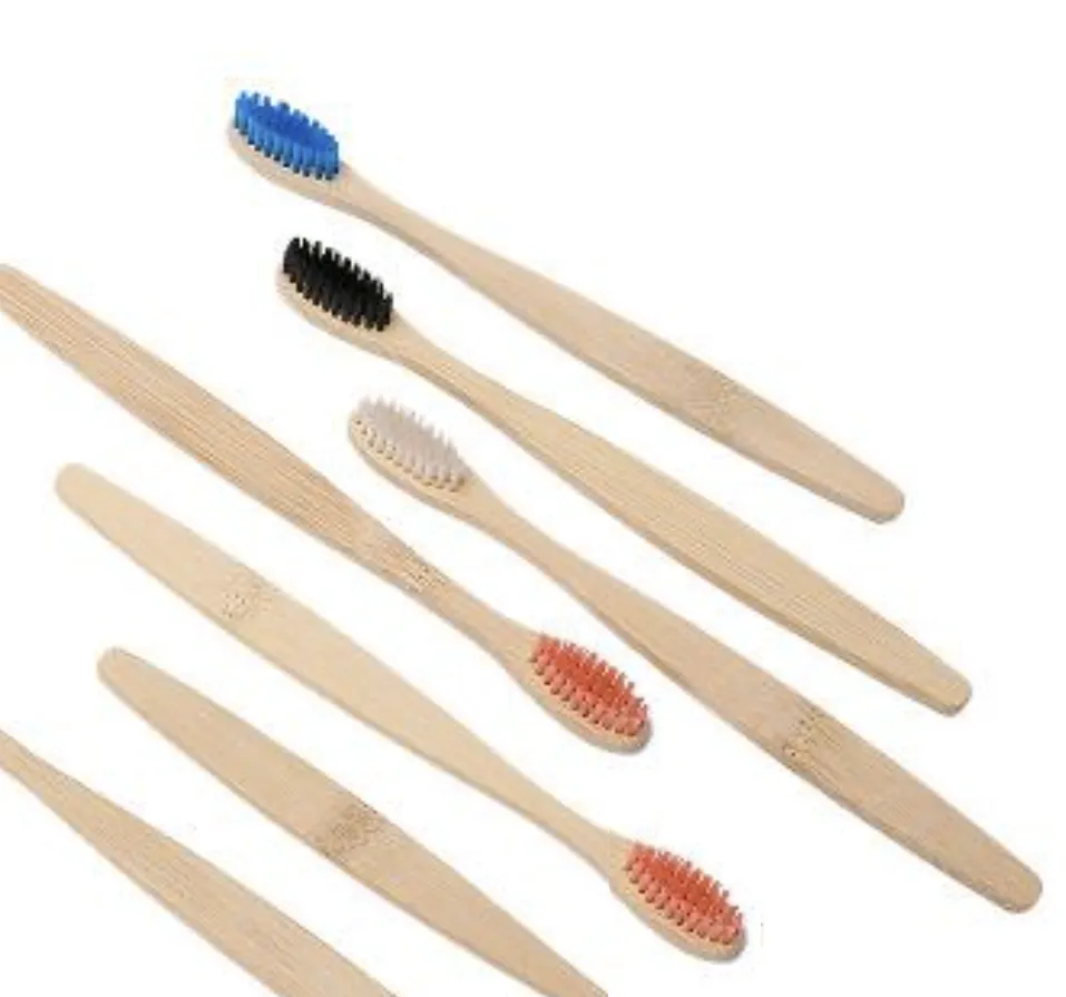 Toothbrush Bamboo Adult Plain and Colours