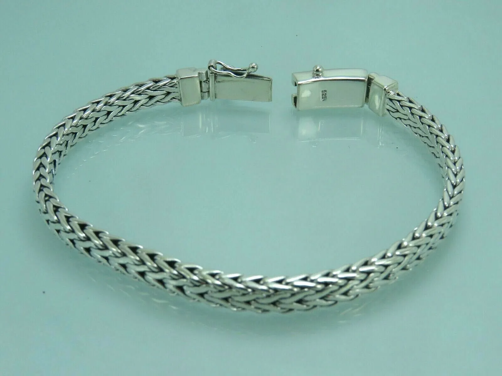 Turkish Handmade Jewelry 925 Sterling Silver King Design Mens Bracelets