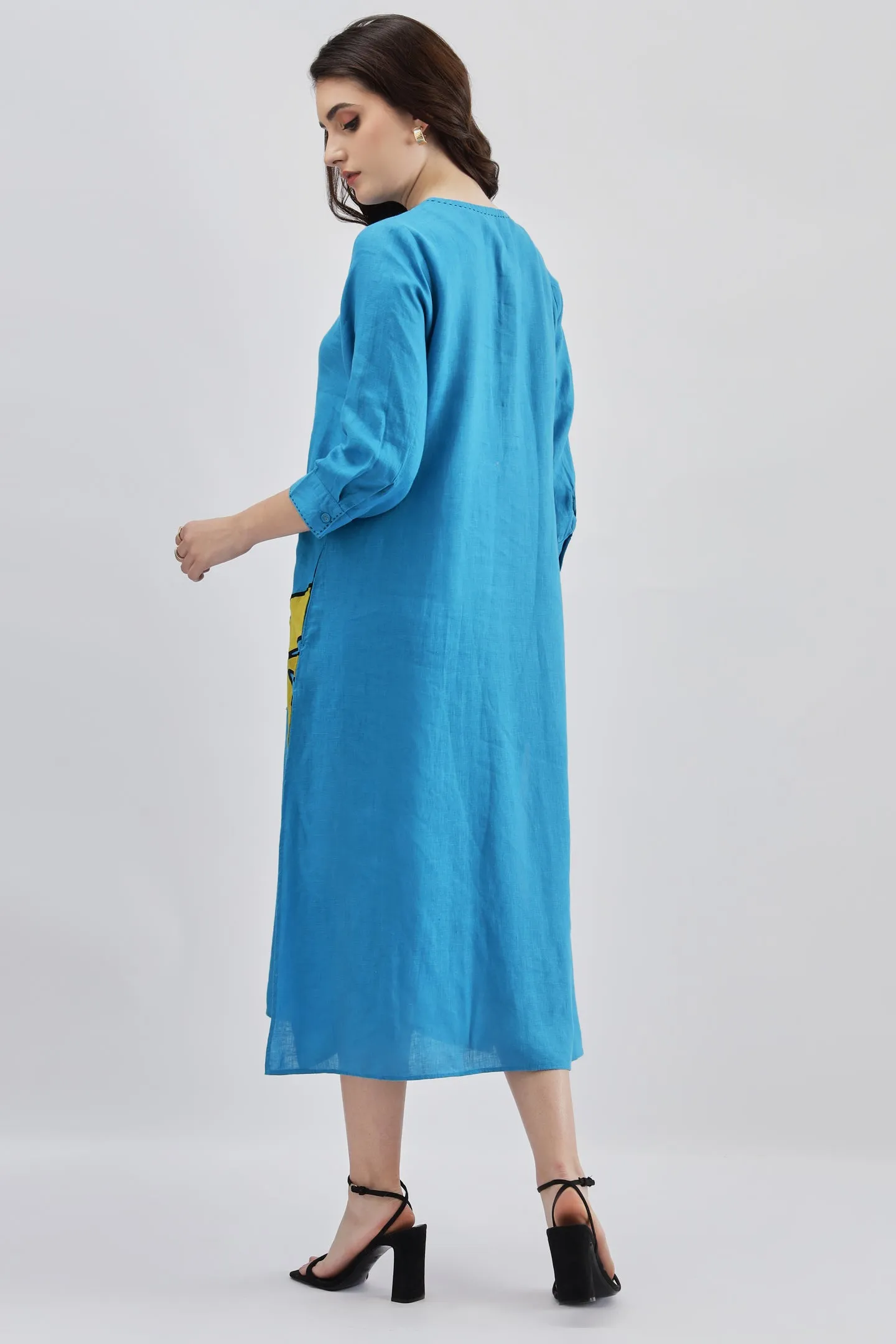 Turquoise Long Dress