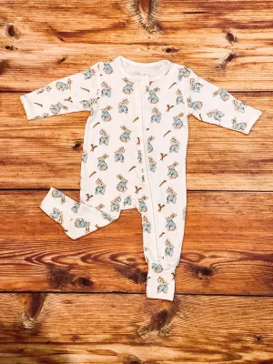 Two Peas Clothing Benny Bunny Convertible Romper