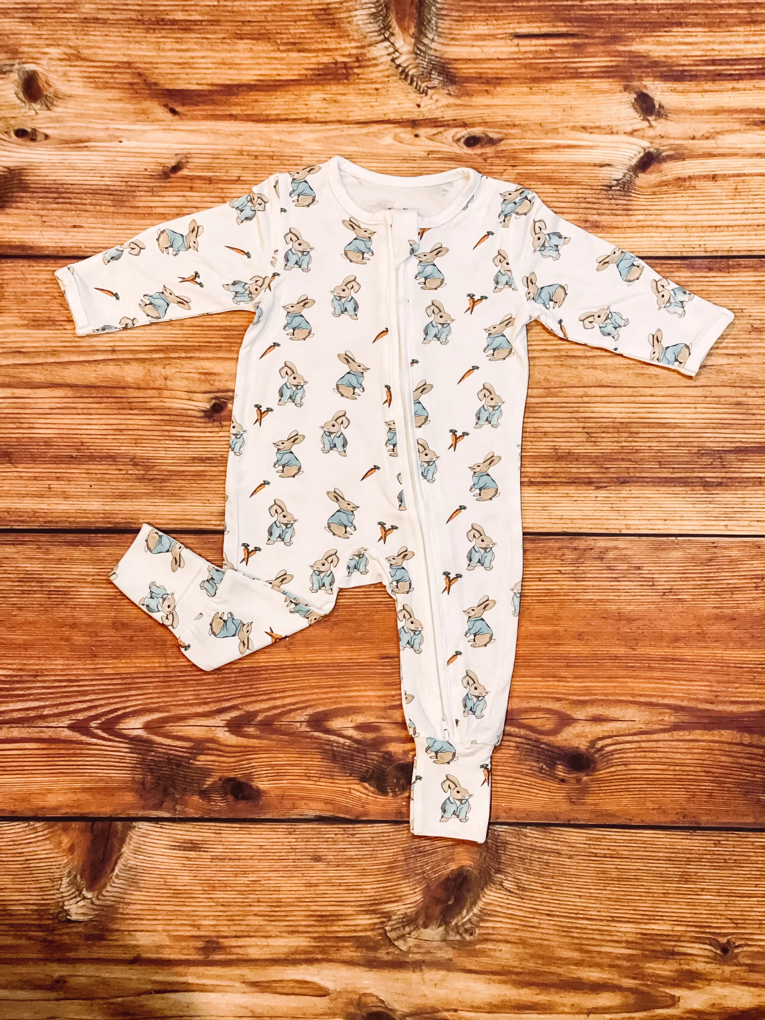 Two Peas Clothing Benny Bunny Convertible Romper