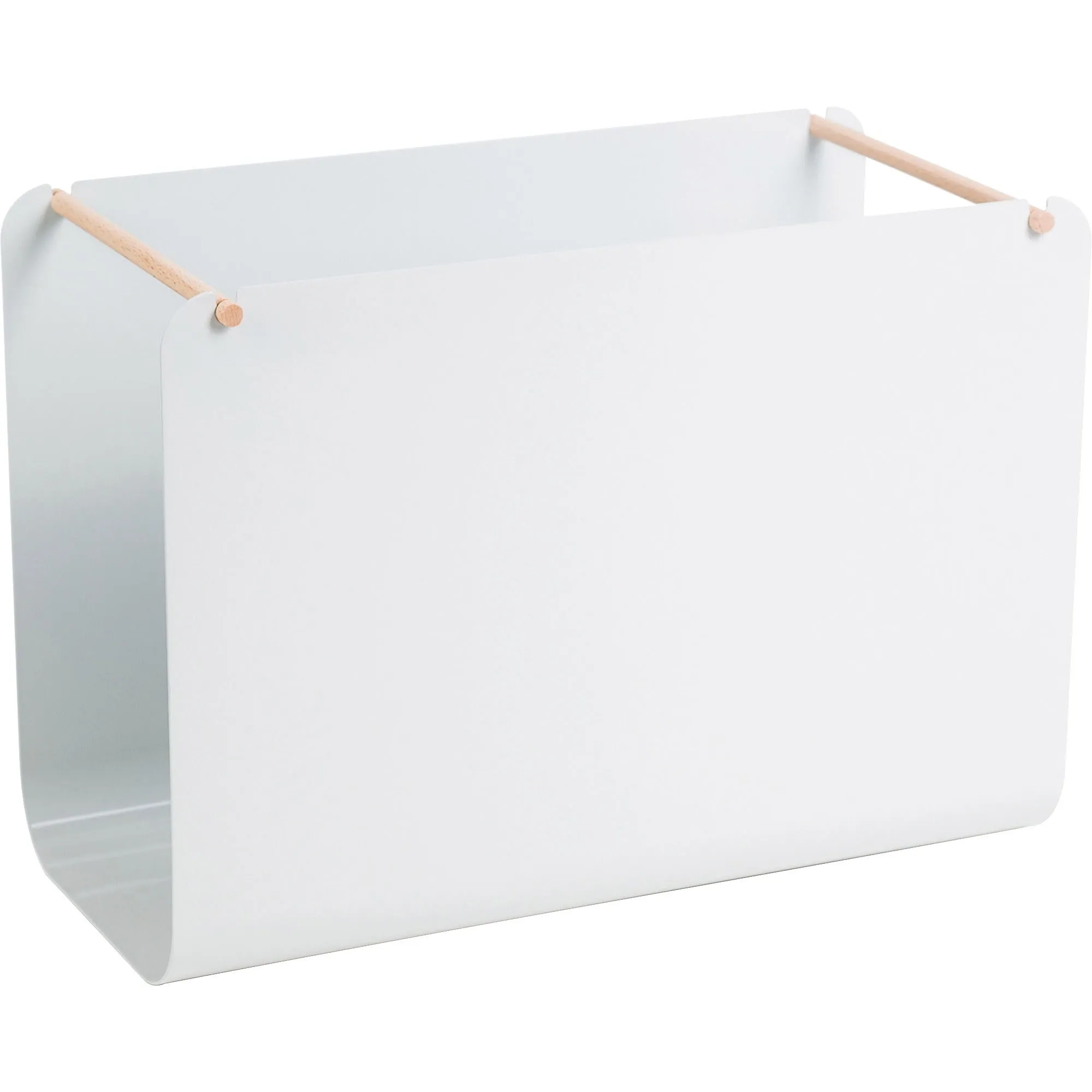 U Brands Metal Hanging File Organizer, Desktop Accessory, Arc Collection, Grey (3546A02-04)