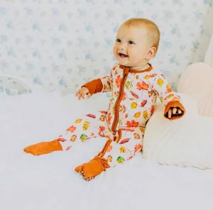 Unisex Size 0-3 mon CuteCotton Brown Print Unisex