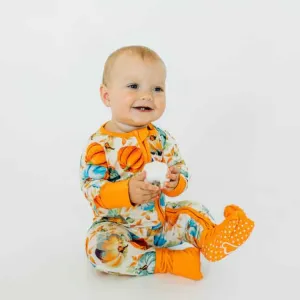 Unisex Size 2-3T CuteCotton Orange print Unisex