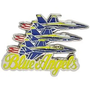 US Military F/A-18 Blue Angels Skyhawk Pin