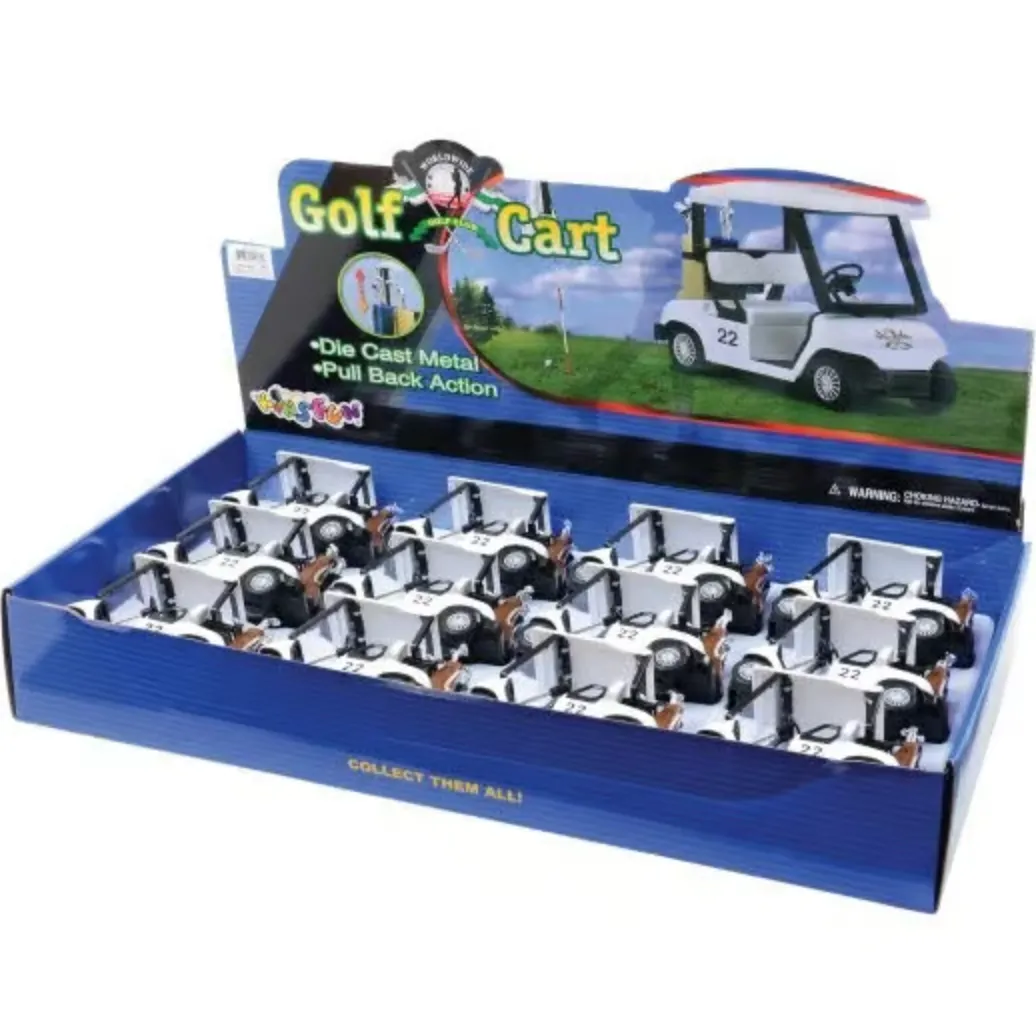 U.S. Toy Die-Cast Golf Cart