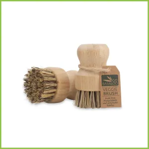 Vegetable Scrubbing Brush - Go Bamboo
