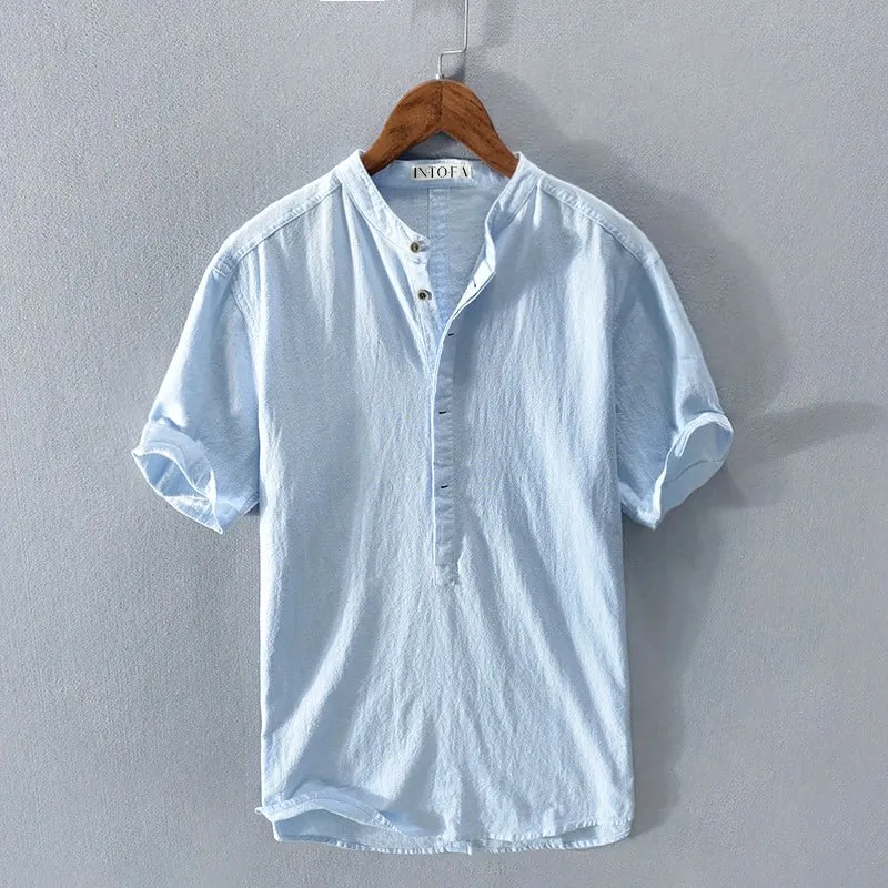 Victor Lévêque Tahoe Linen Shirt