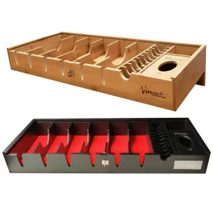 Vincent Bamboo Countertop Tray Deluxe (Natural or Black) VT10200